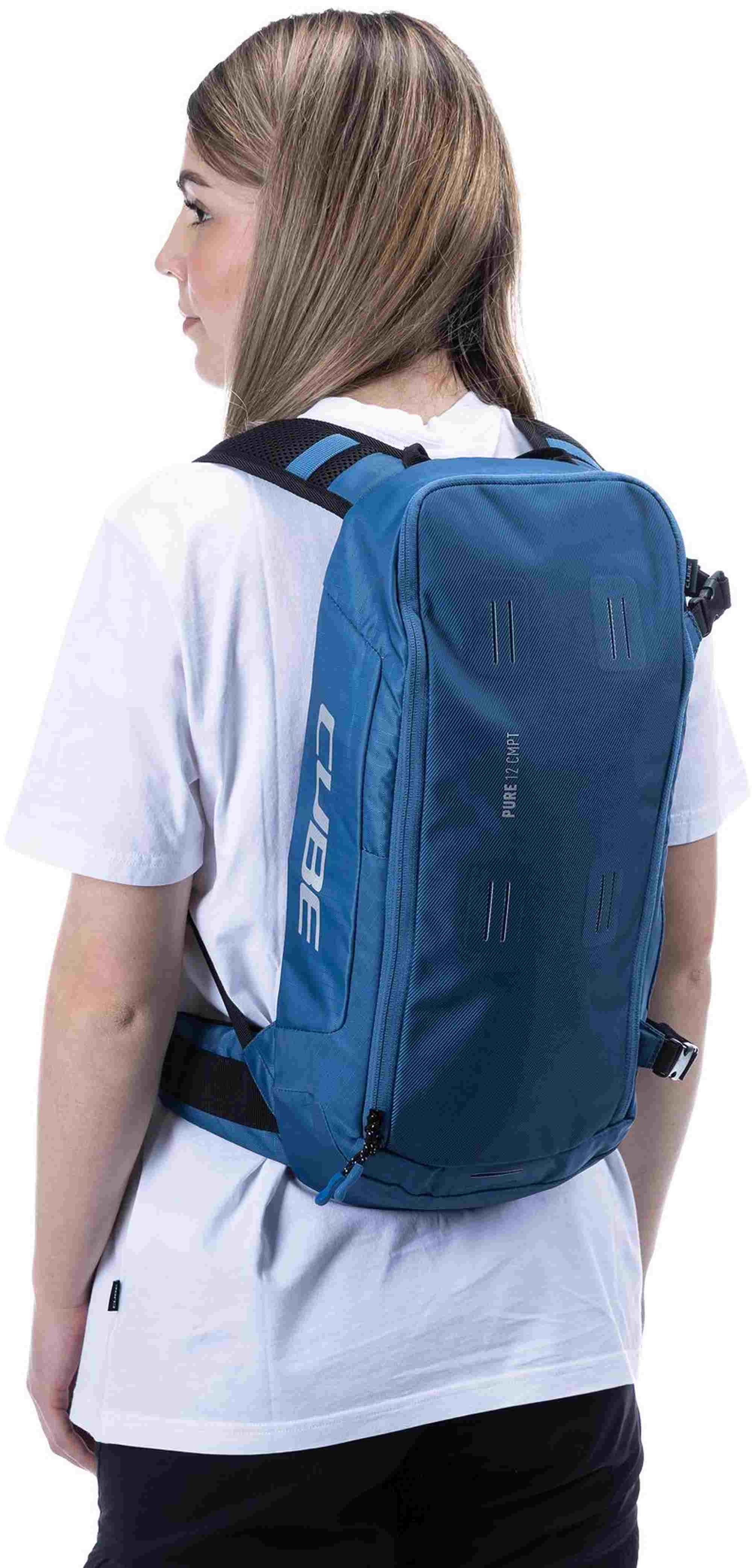 CUBE Backpack Pure 12 Cmpt Blue - Image 4