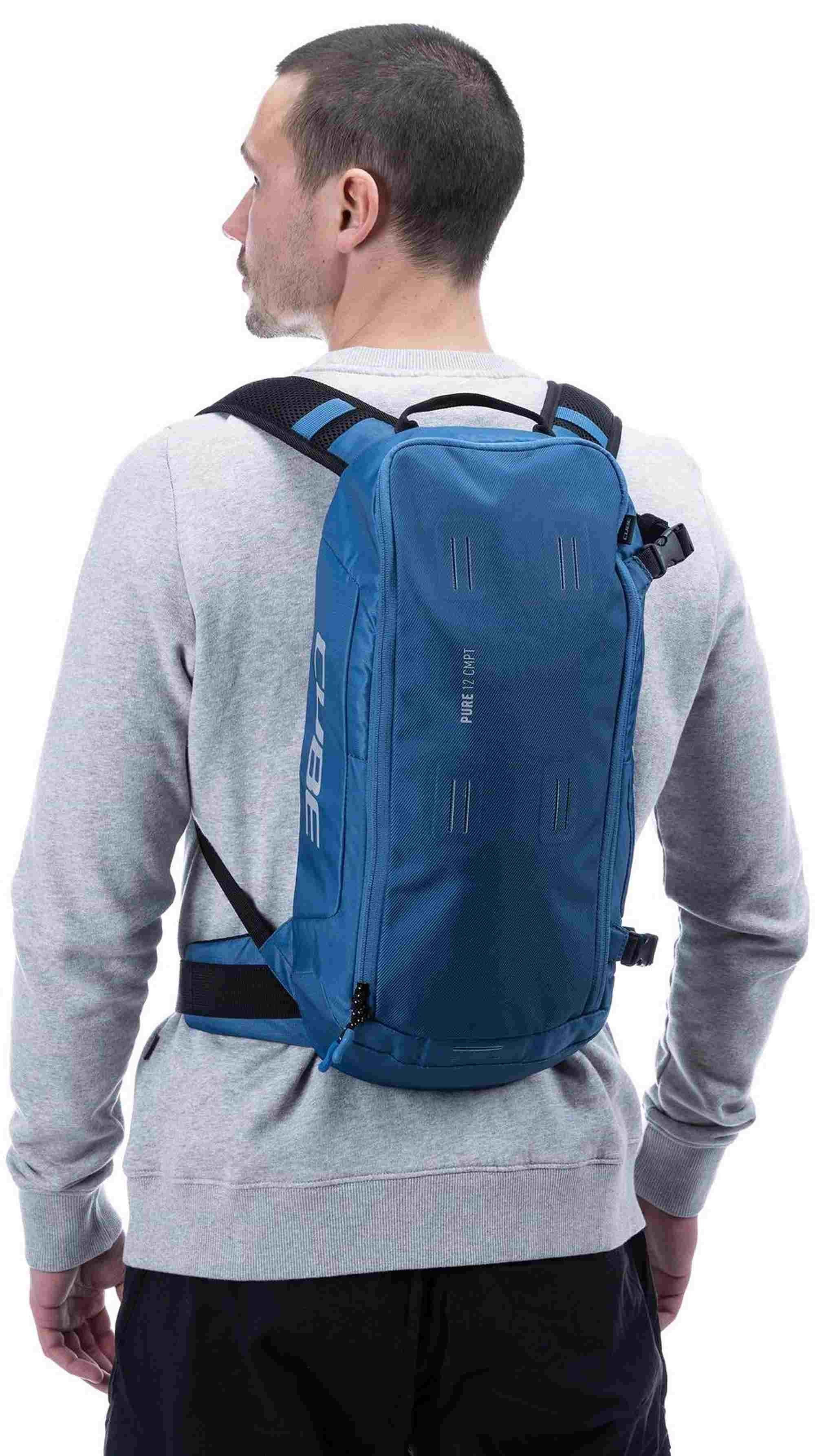 CUBE Backpack Pure 12 Cmpt Blue - Image 5