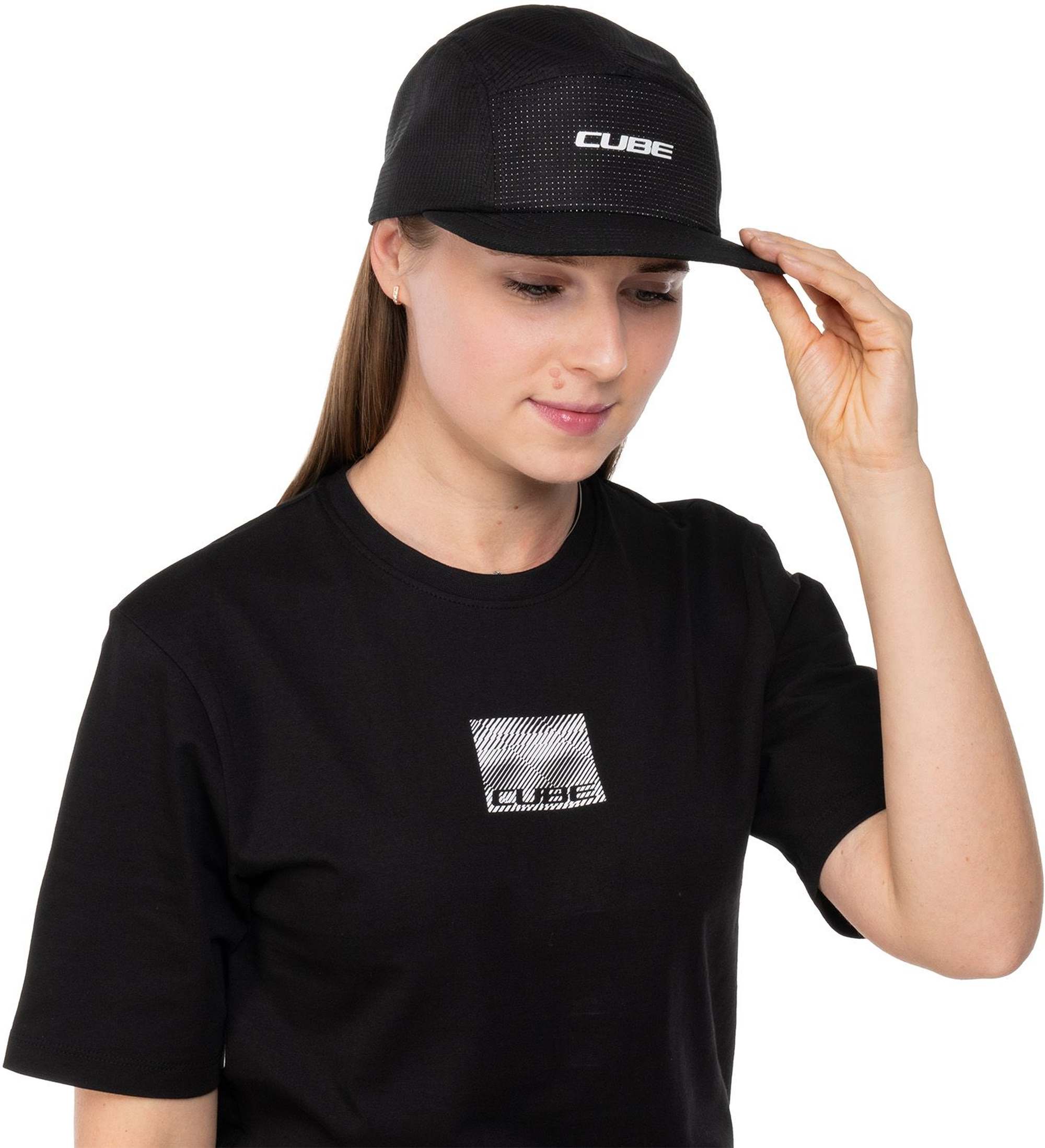 CUBE CAP 5 PANEL BLACK - Image 6