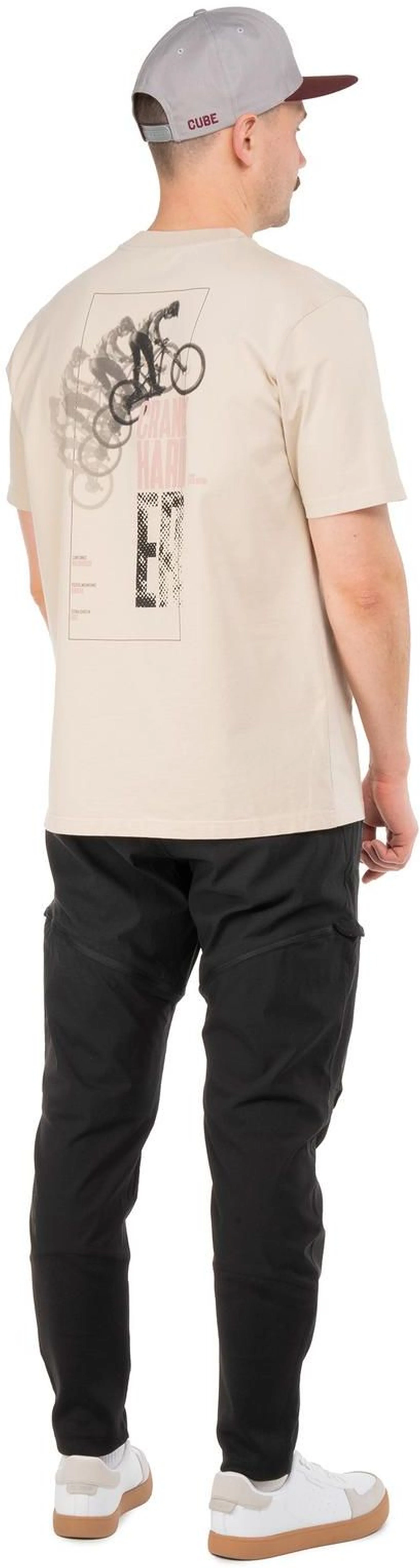 CUBE CAP THE EMBOSSED C GREY/BORDEAUX - Image 3