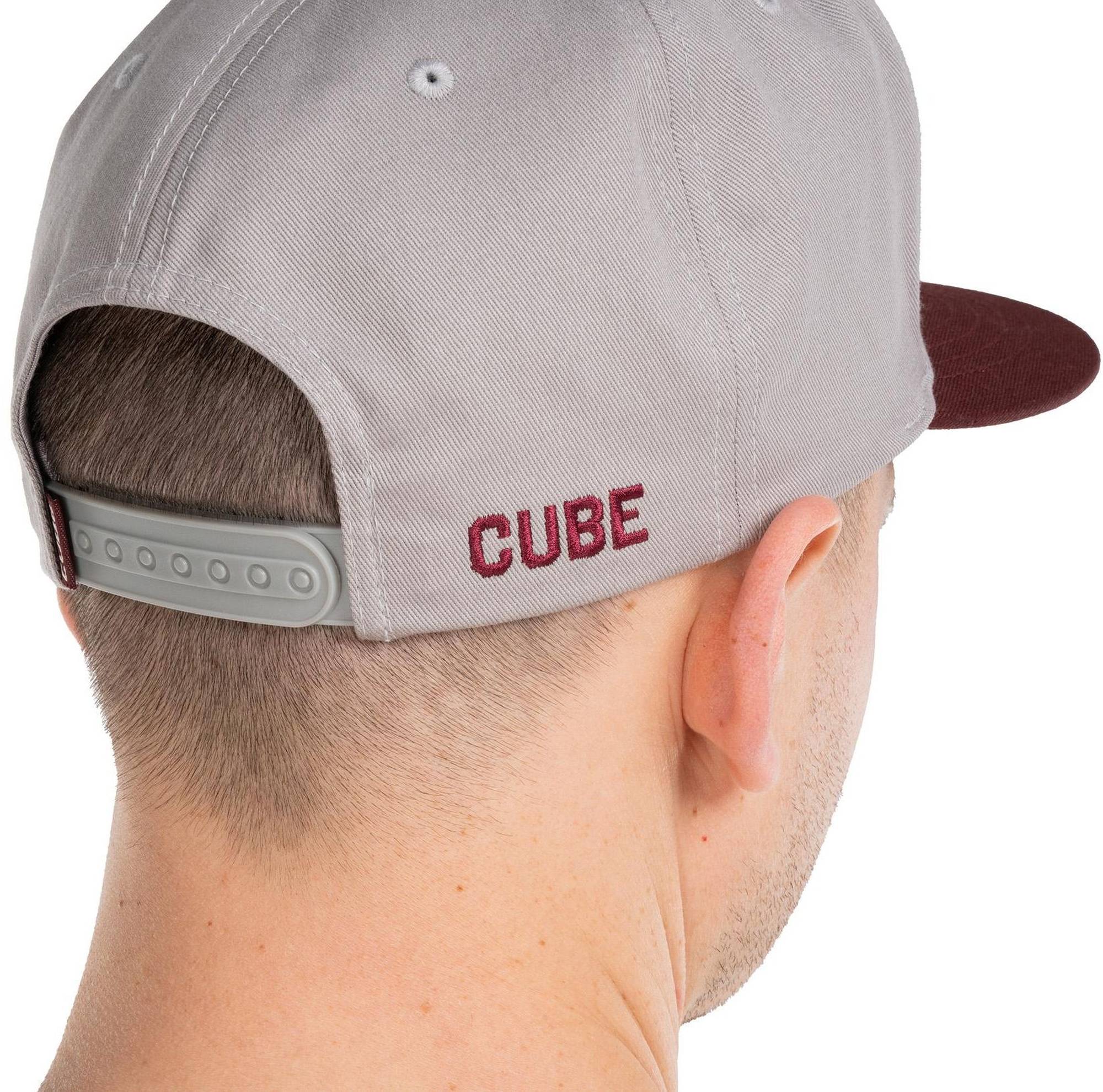CUBE CAP THE EMBOSSED C GREY/BORDEAUX - Image 6