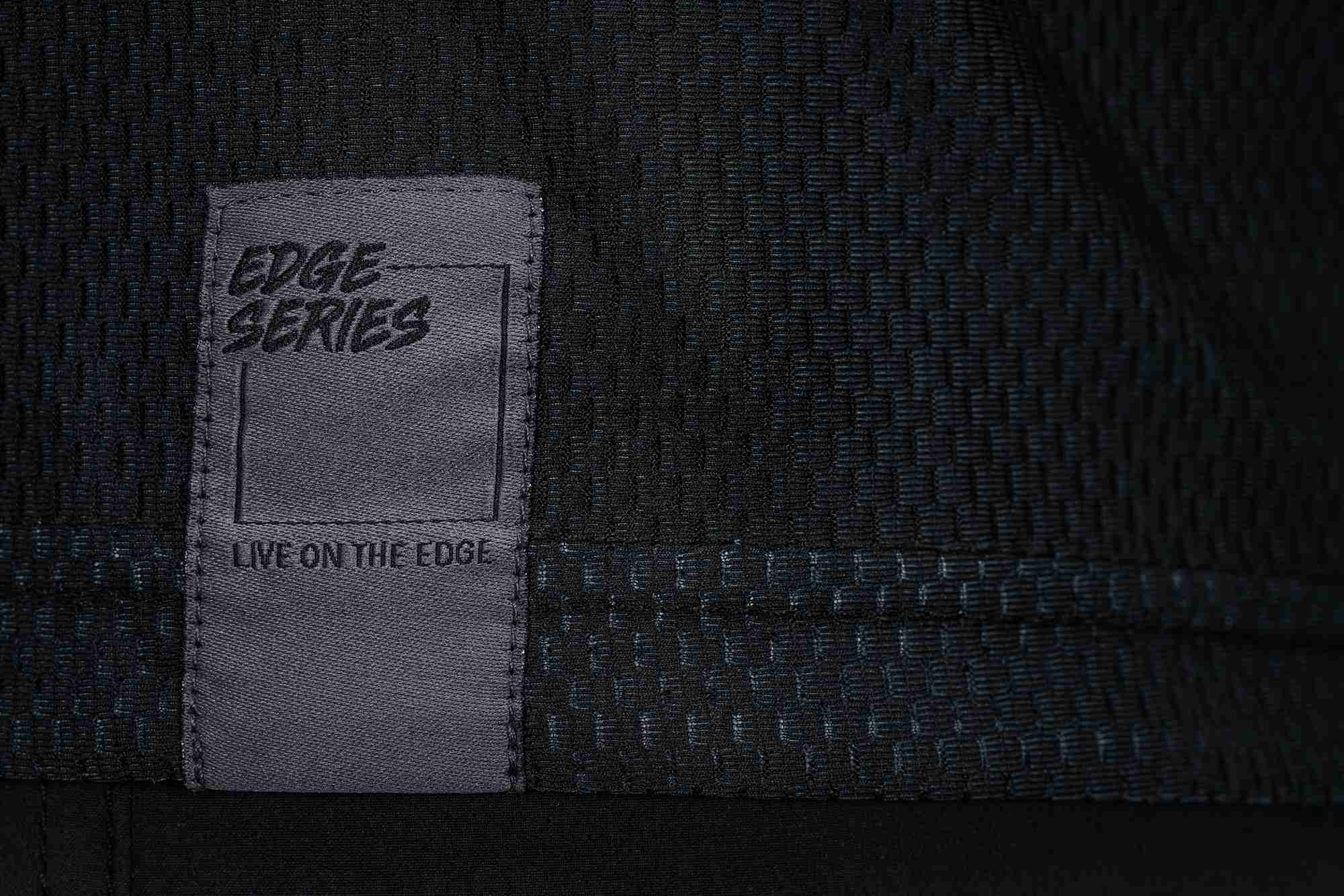 CUBE Edge Round Neck Jersey L/S Black/Orange - Image 4