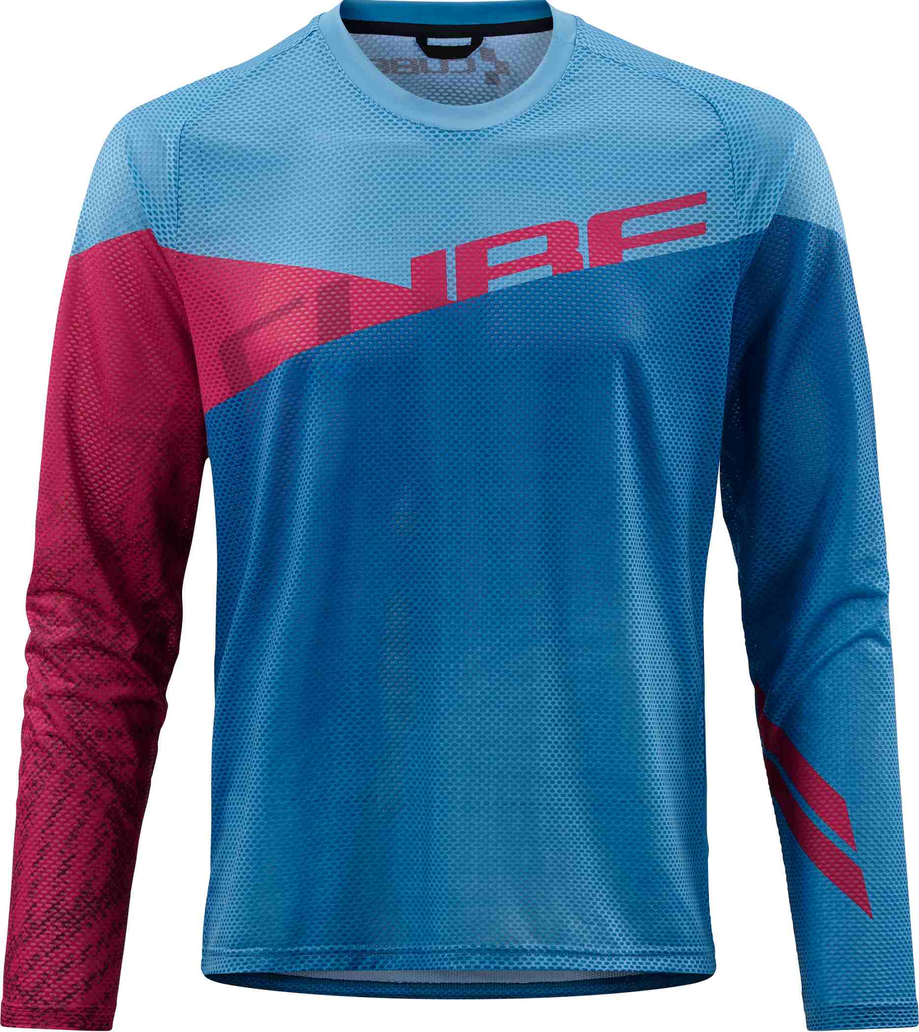 CUBE Edge Round Neck Jersey L/S Blue/Pink - Image 3