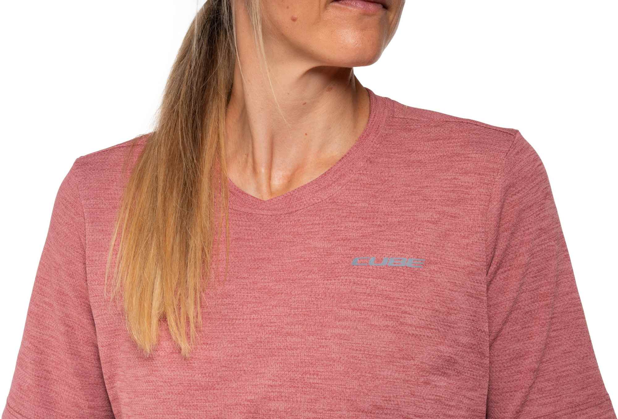 CUBE GRAVEL WS JERSEY S/S ROSE - Image 5