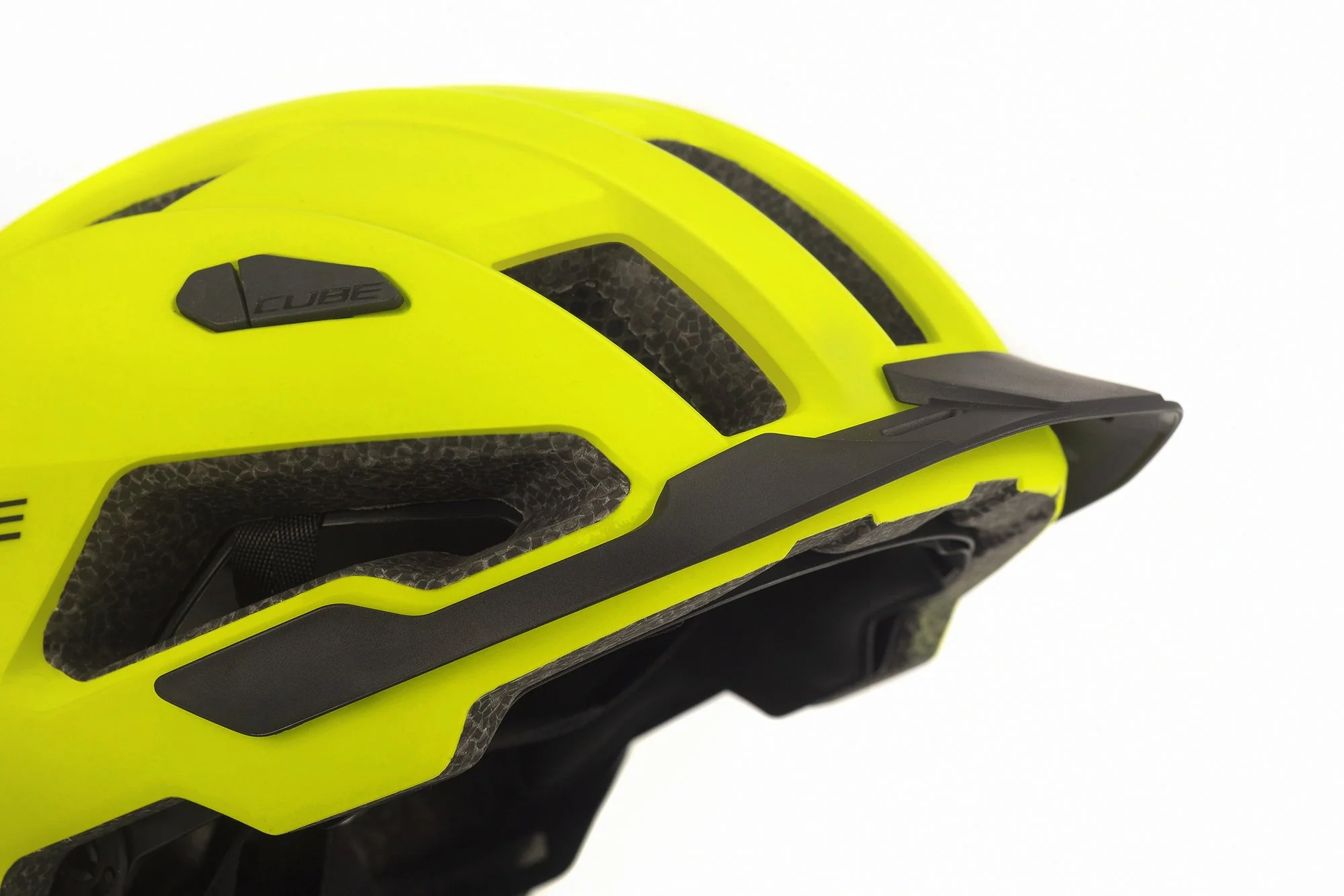 CUBE Helmet Evoy Hybrid Yellow - Image 3