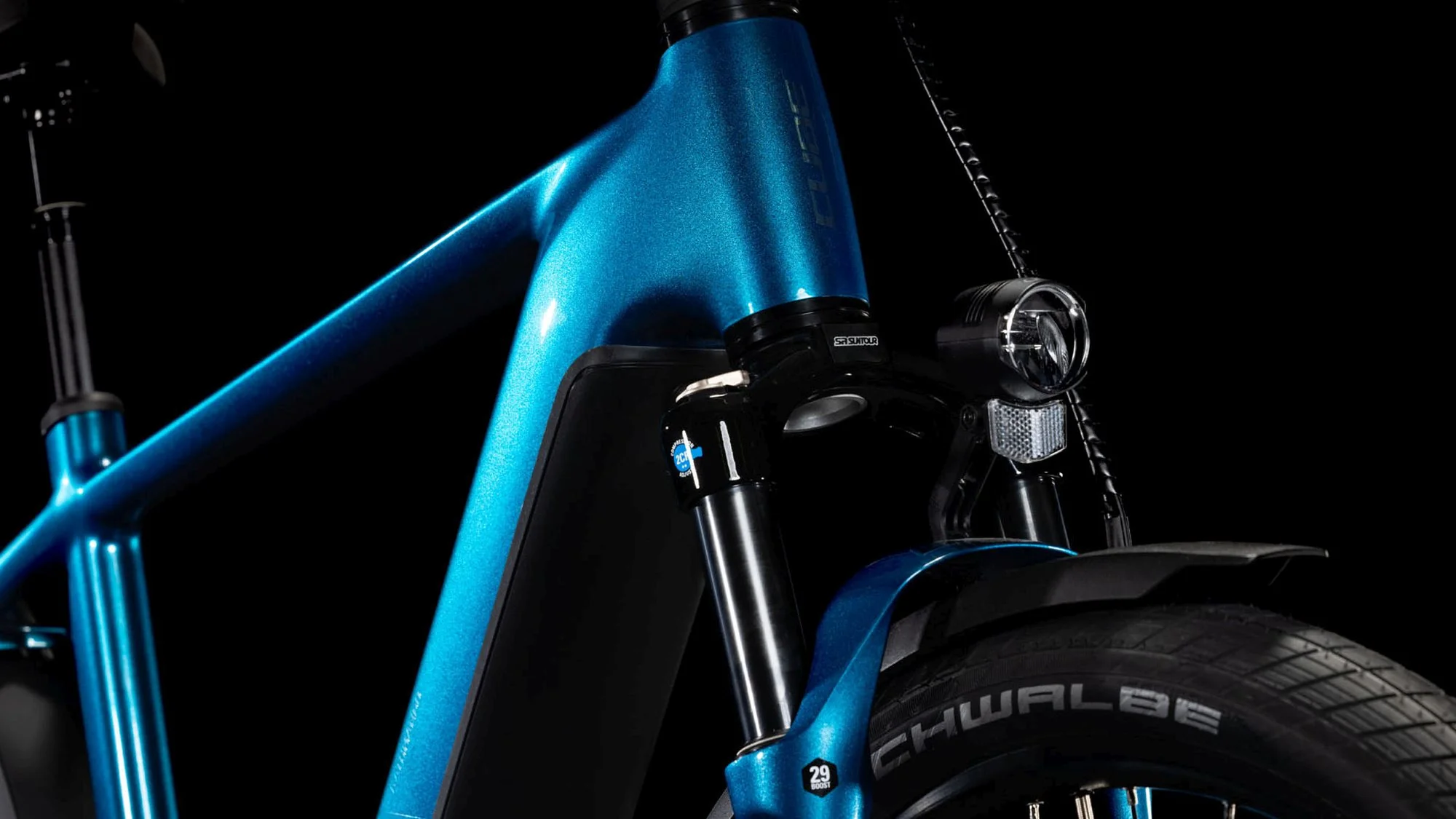 CUBE KATHMANDU HYBRID EX 800 ELECTRICBLUE/CHROME - Image 6