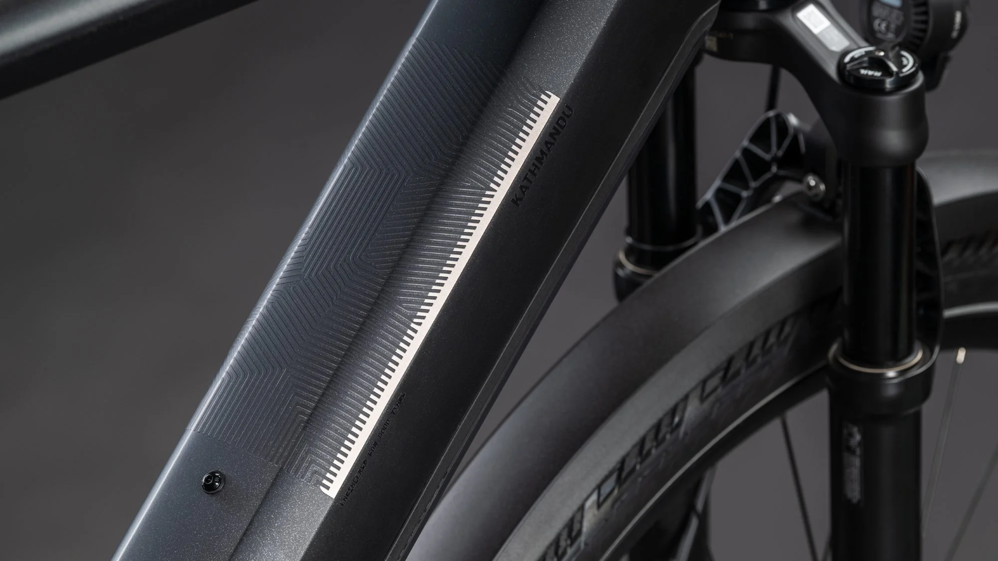 CUBE KATHMANDU HYBRID SLX 800 SILVERDUST/CHROME - Image 3