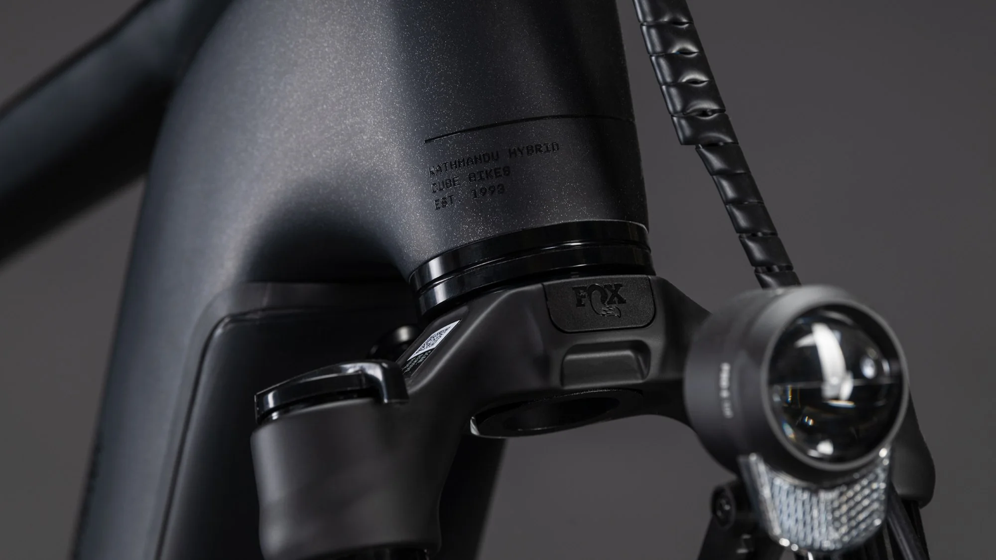 CUBE KATHMANDU HYBRID SLX 800 SILVERDUST/CHROME - Image 7