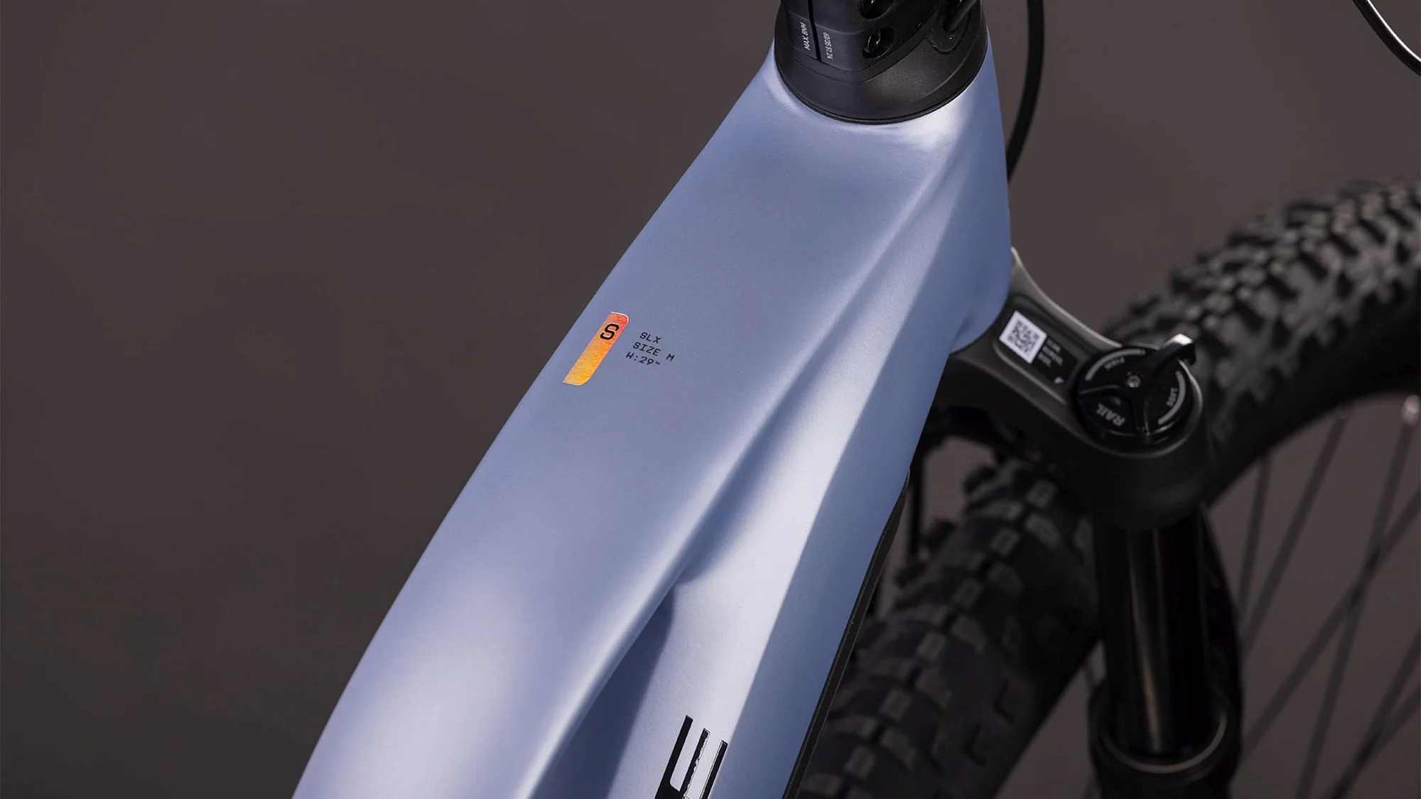 CUBE REACTION HYBRID SLX 800 GAUZEGREY/ICEBLUE - Image 10