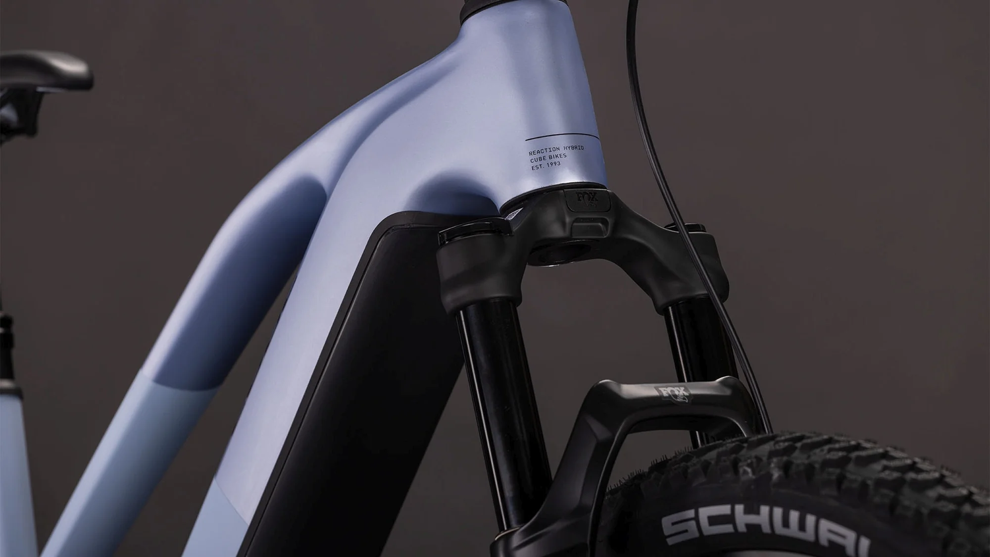 CUBE REACTION HYBRID SLX 800 GAUZEGREY/ICEBLUE - Image 14