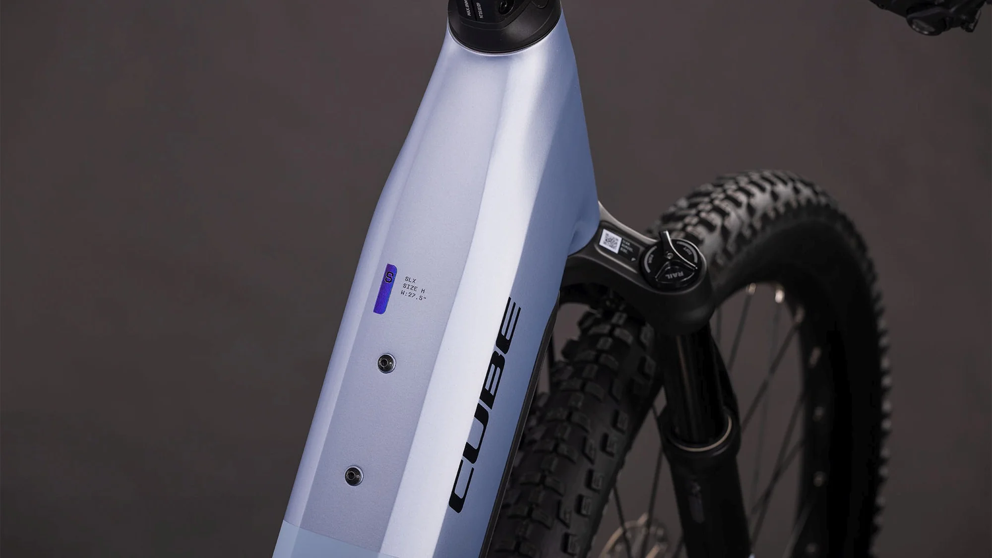 CUBE REACTION HYBRID SLX 800 GAUZEGREY/ICEBLUE - Image 17