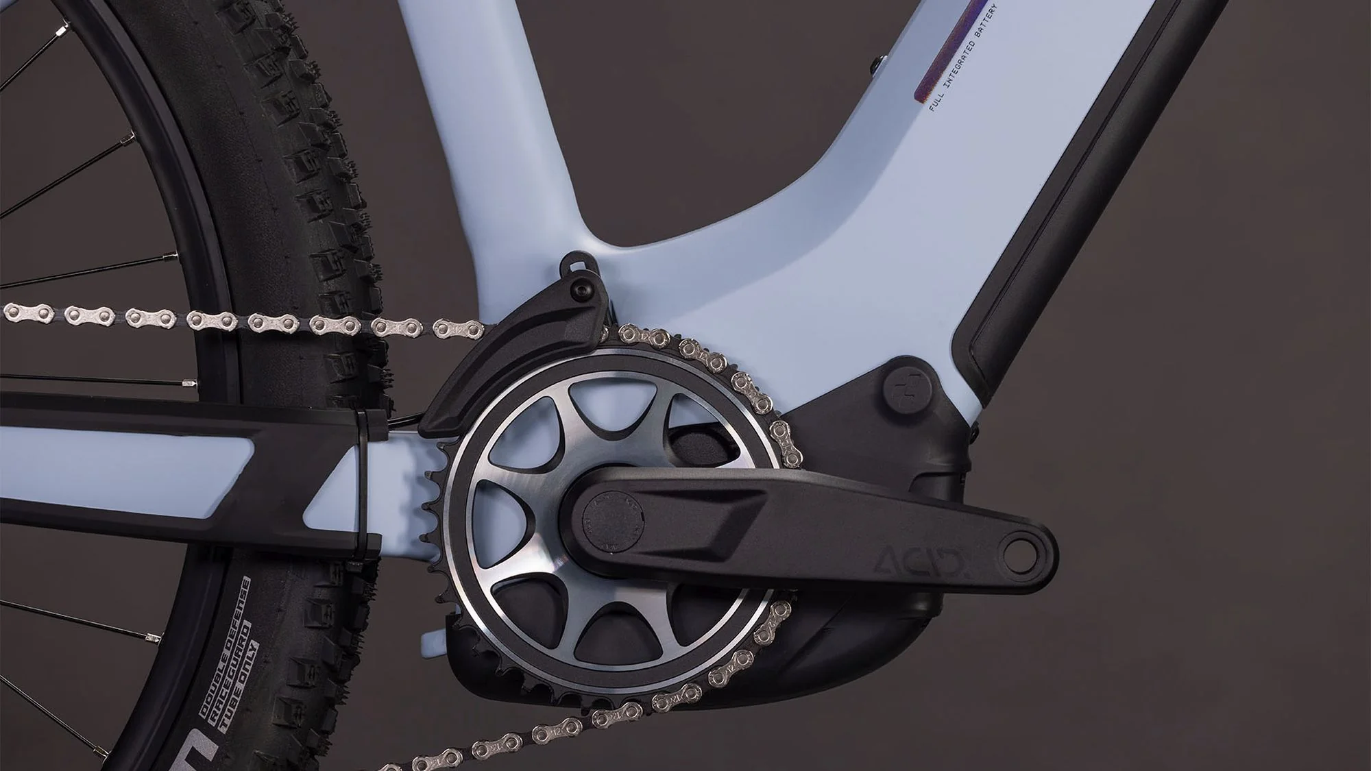 CUBE REACTION HYBRID SLX 800 GAUZEGREY/ICEBLUE - Image 19