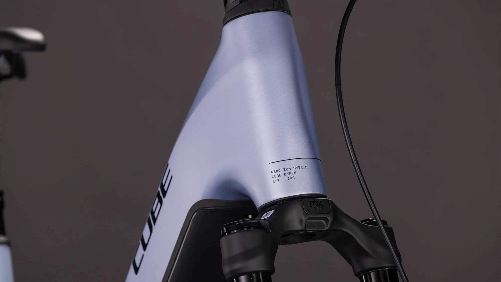 CUBE REACTION HYBRID SLX 800 GAUZEGREY/ICEBLUE - Image 21