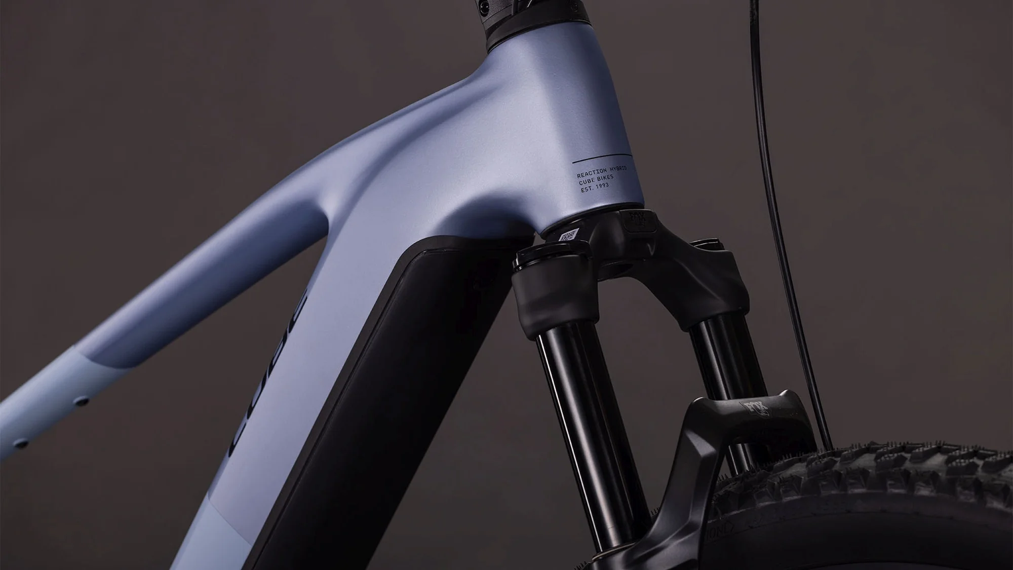 CUBE REACTION HYBRID SLX 800 GAUZEGREY/ICEBLUE - Image 7