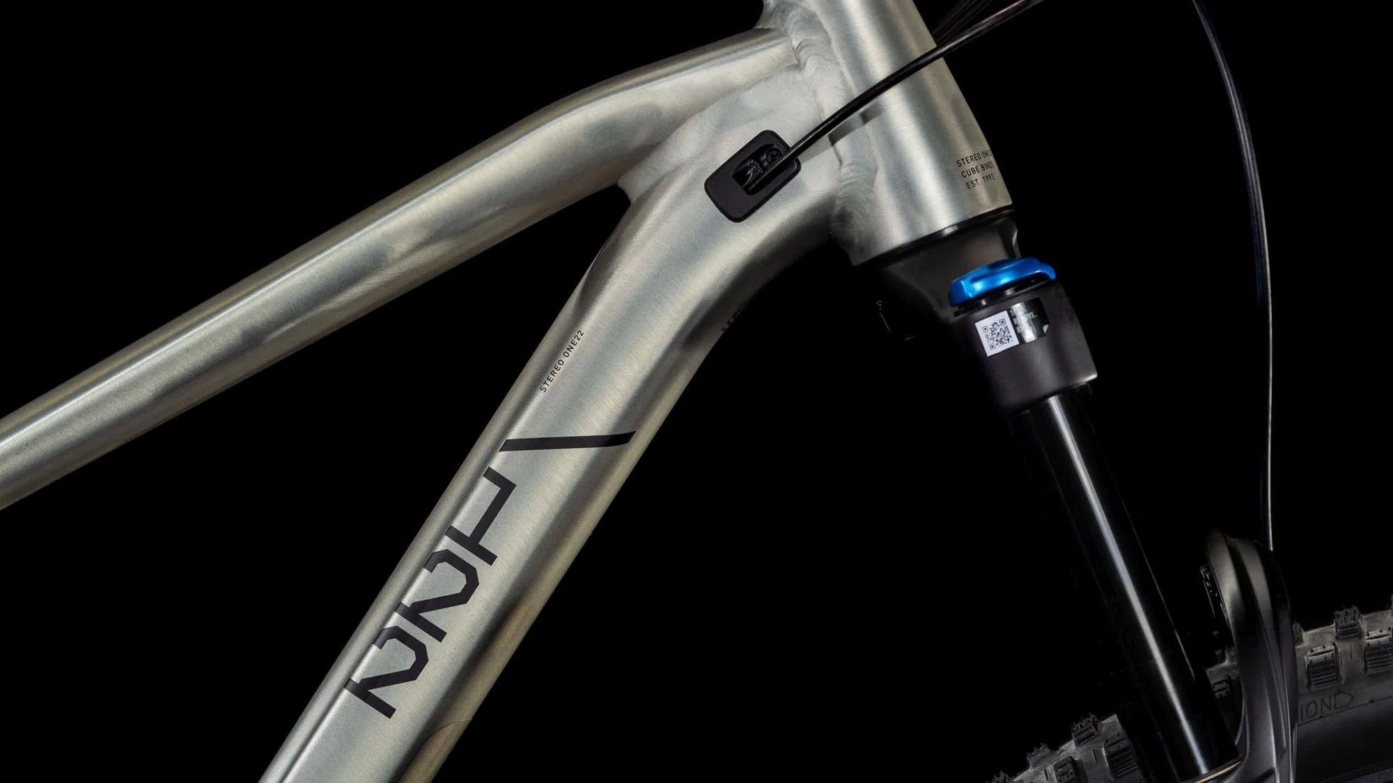 CUBE STEREO ONE22 RACE RAWMETAL/BLACK - Image 3