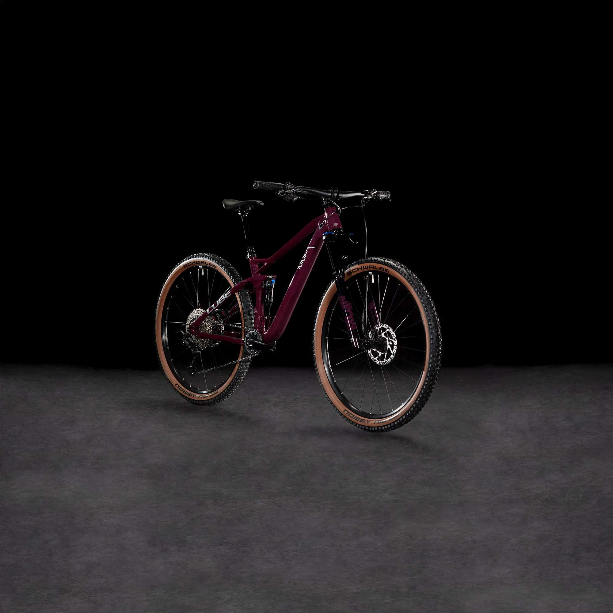 CUBE STEREO ONE22 RACE WINE/GREY - Image 7