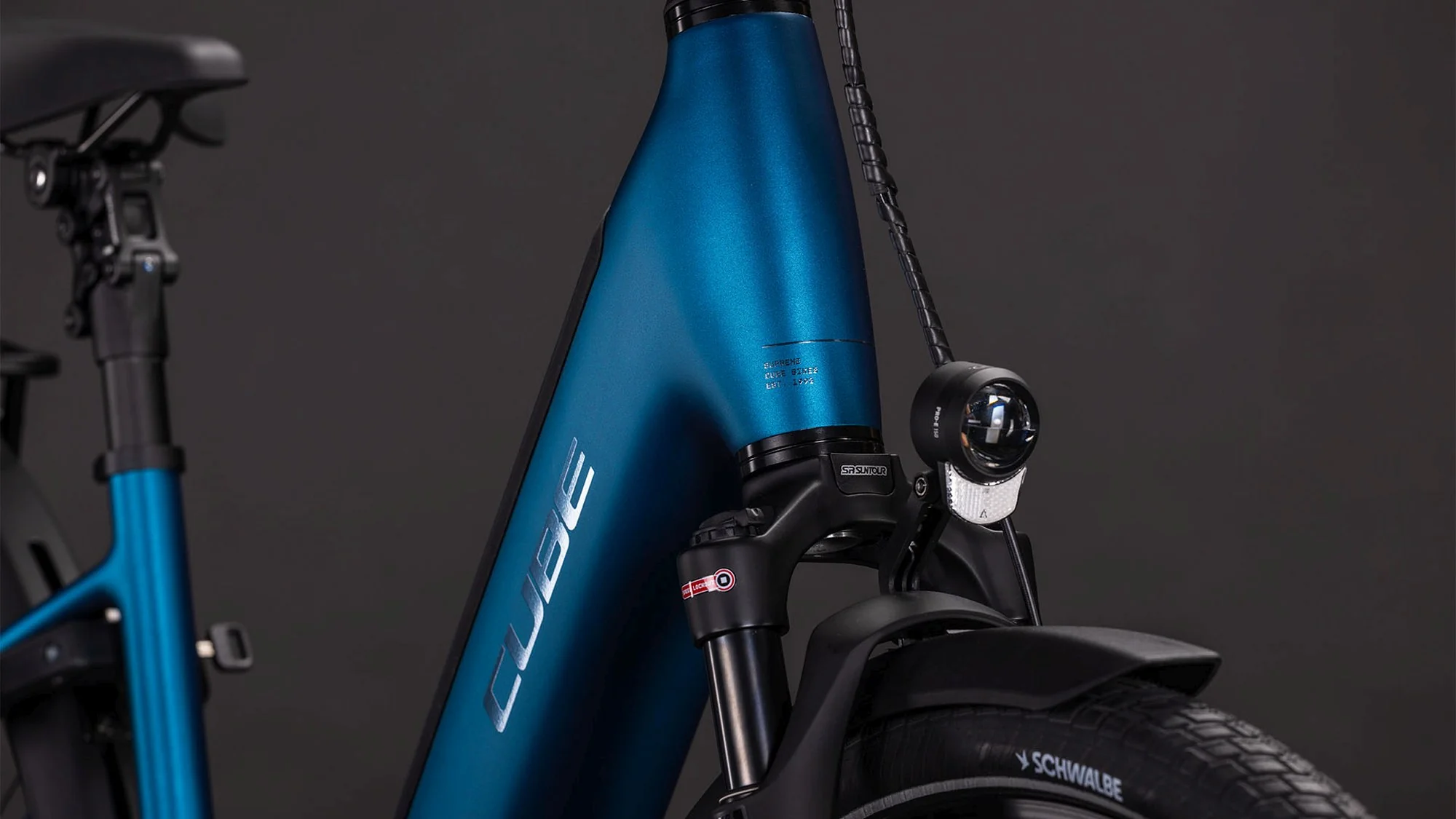 CUBE SUPREME HYBRID DELUXE PRO 600 ELECTRICBLUE/CHROME - Image 6