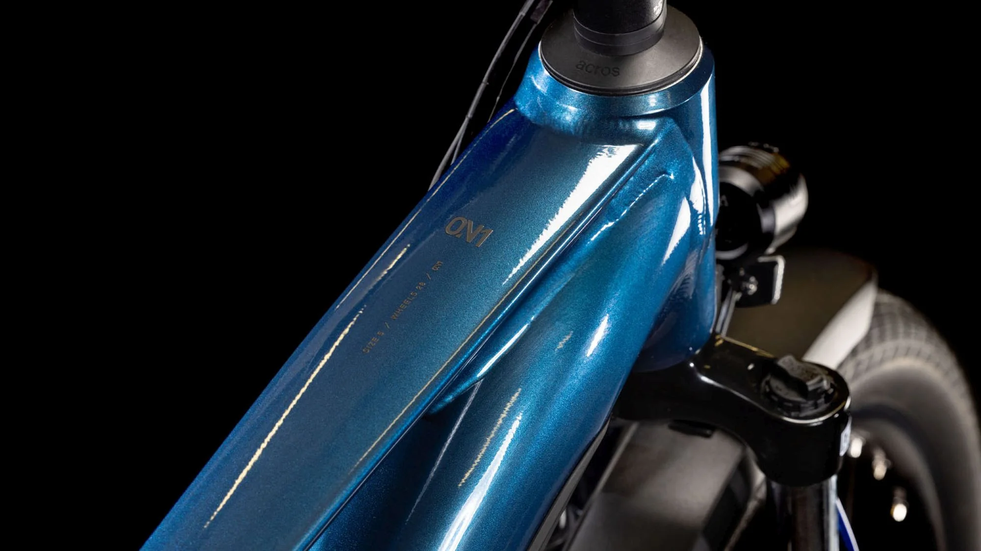 CUBE TOURING HYBRID ONE 500 DEEPSEA/CHROME - Image 9