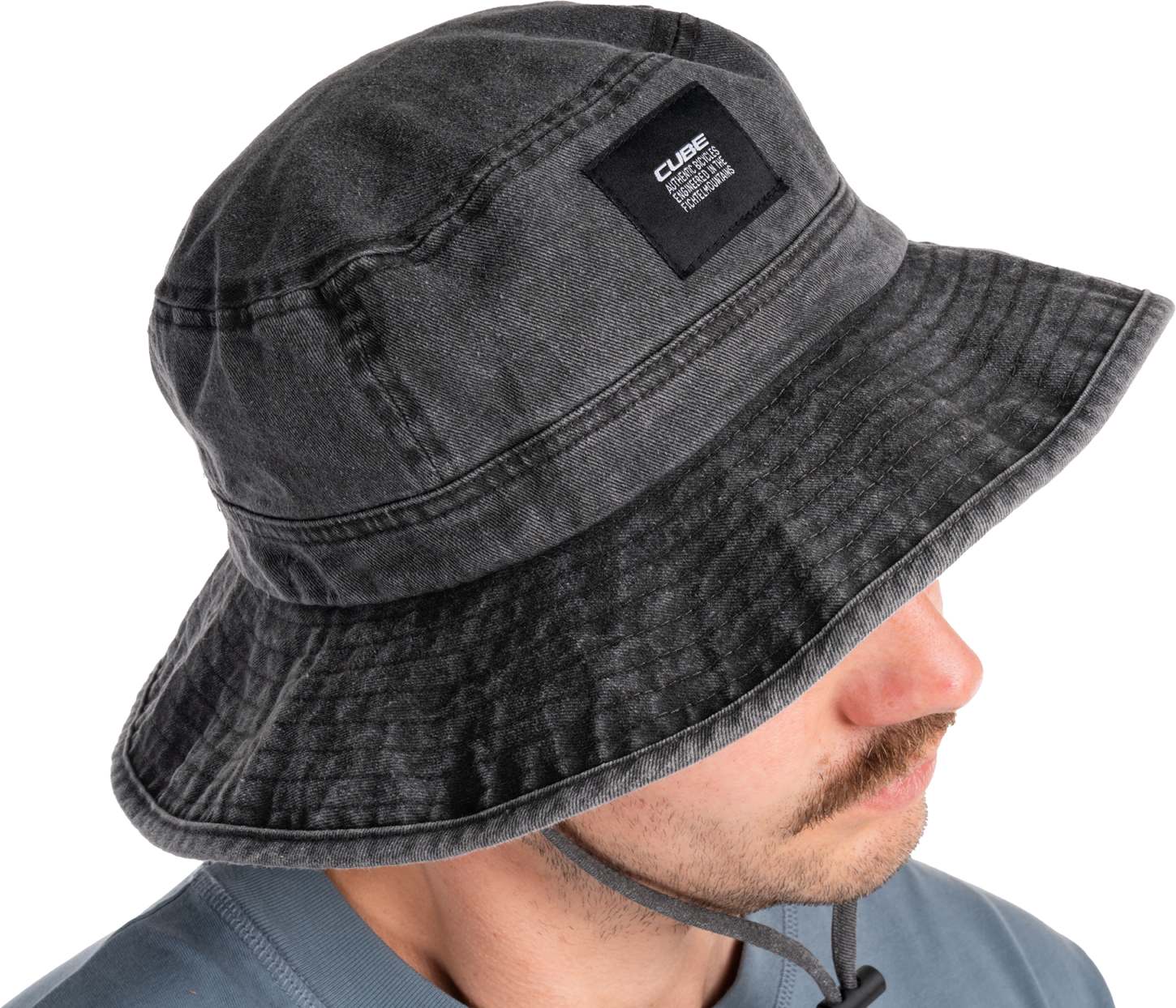 CUBE TRAIL BUILDER HAT WASHED GREY - Image 3