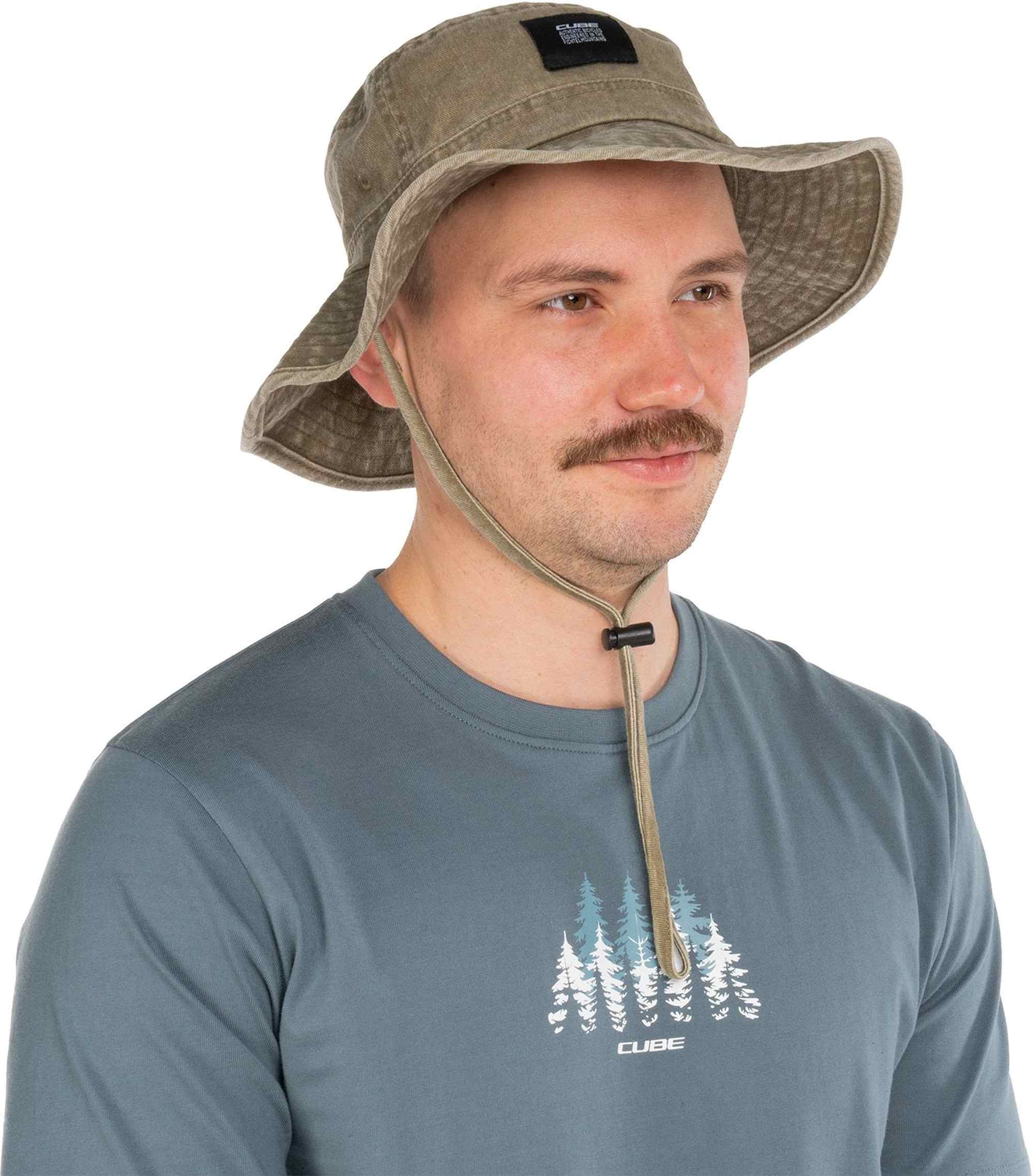 CUBE TRAIL BUILDER HAT WASHED OLIVE - Image 4