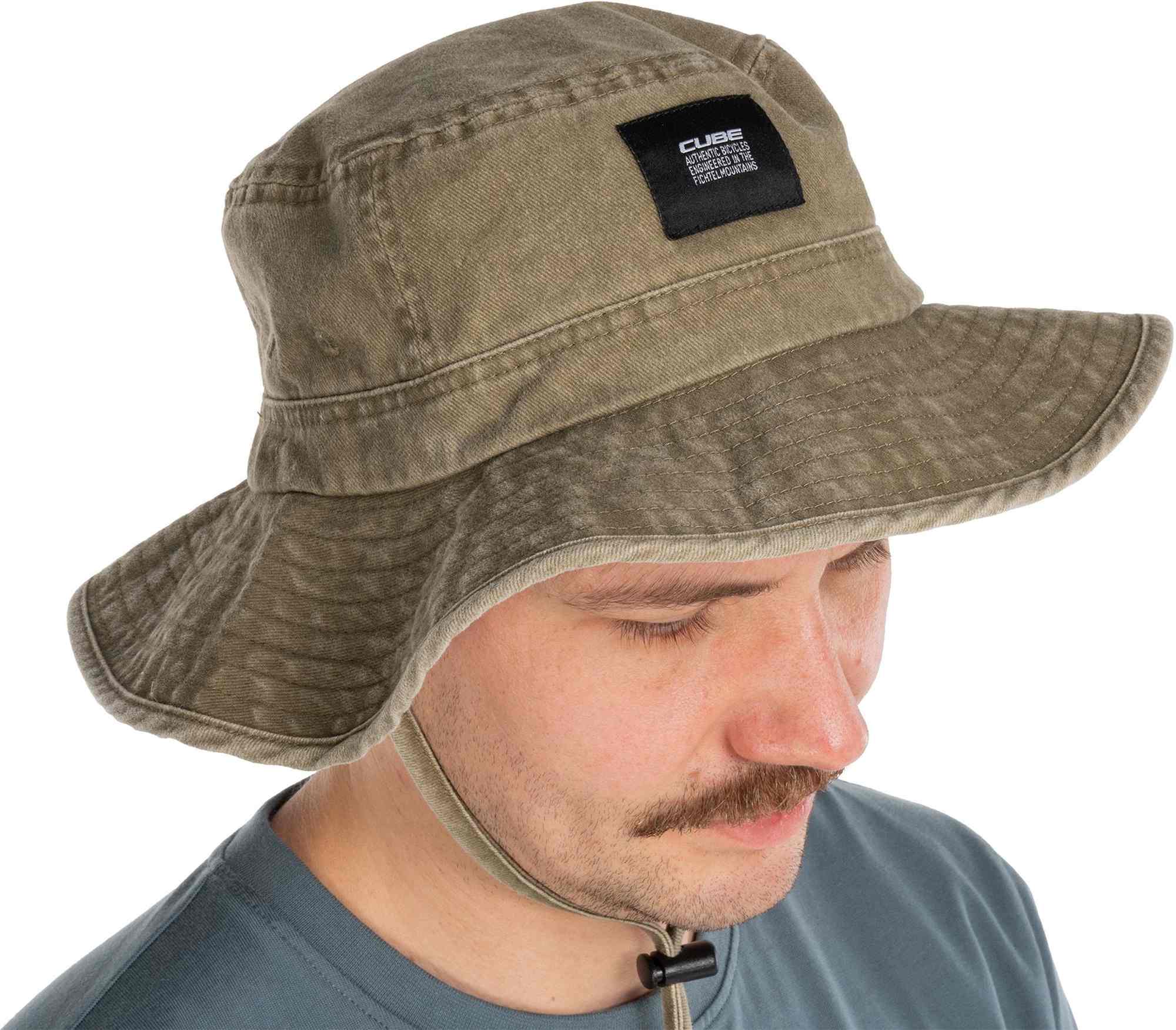 CUBE TRAIL BUILDER HAT WASHED OLIVE - Image 5