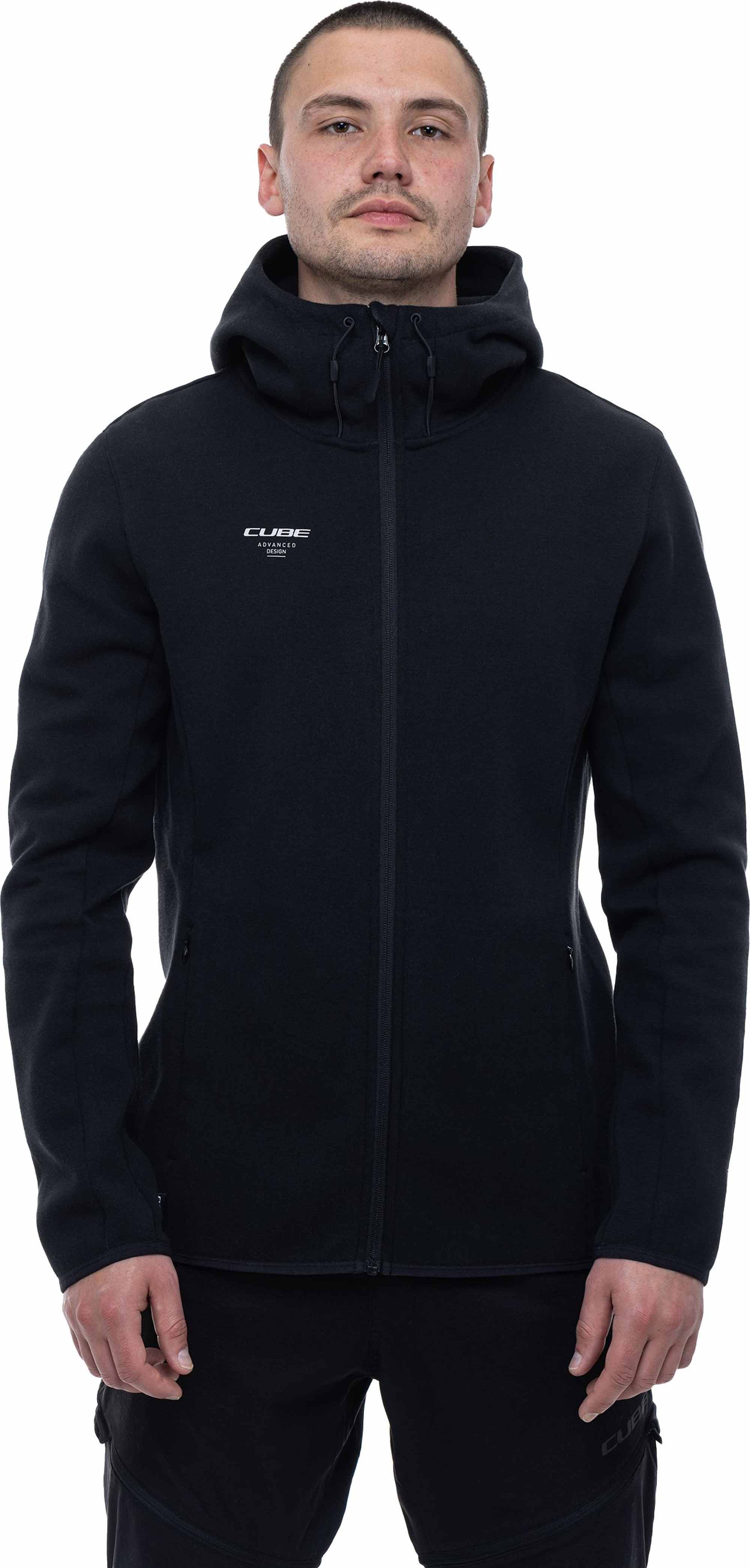 Cube Zip Hoodie Advanced Black - Image 3
